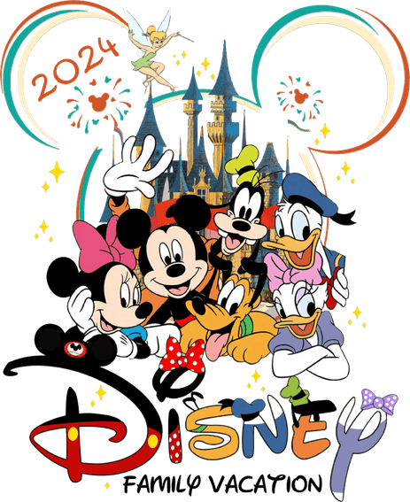 Disney Family Vacation PNG