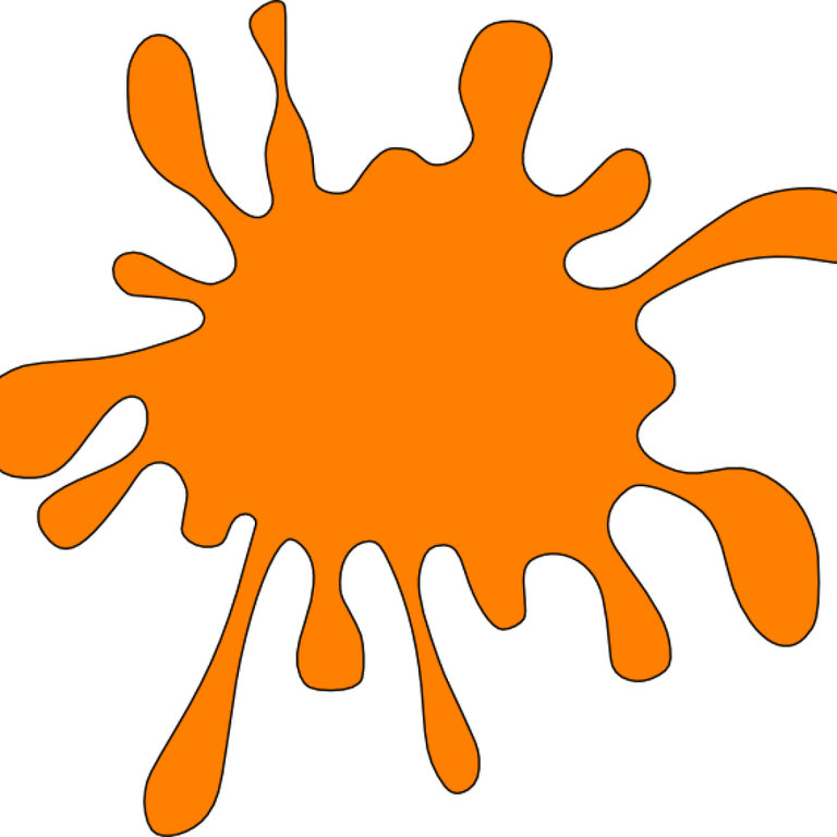 Orange Juice Splash PNG