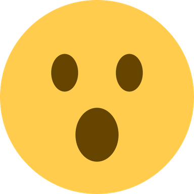 Open Mouth Emoji PNG