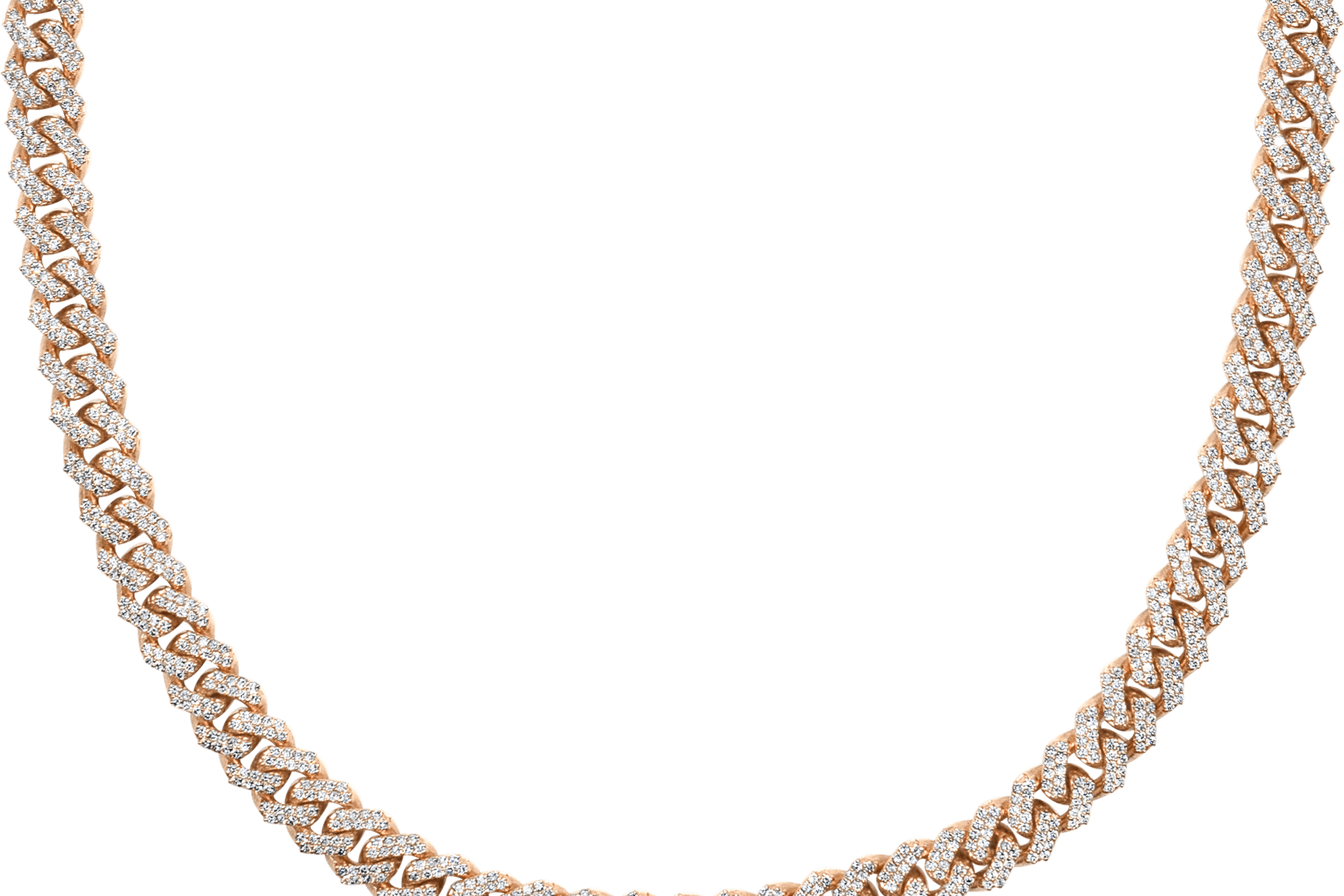Diamond Cuban Chain PNG