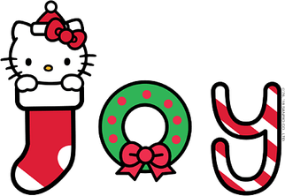 Hello Kitty Christmas PNG