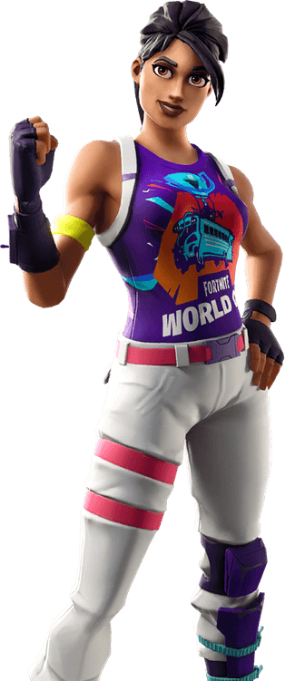Fortnite World Warrior PNG