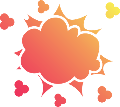 Explosion Speech Bubble PNG