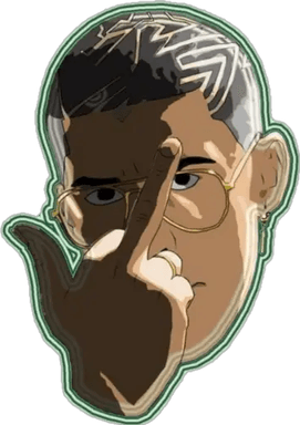 Bad Bunny Cartoon PNG