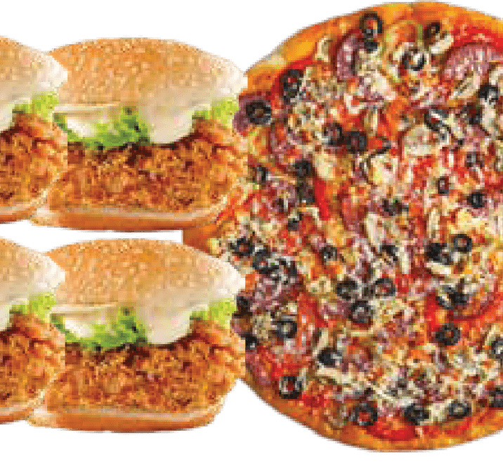 3 Zinger Burger PNG