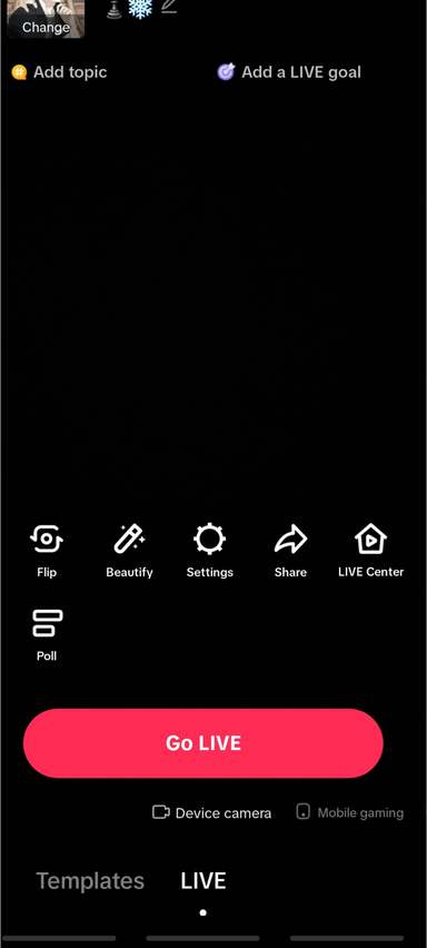 Share Button Tiktok PNG