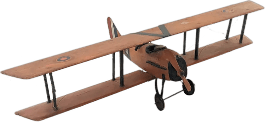 1920s Airplane PNG