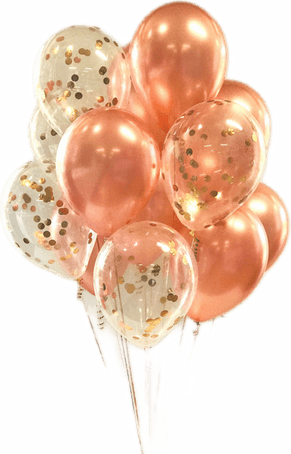 Confetti Balloon PNG