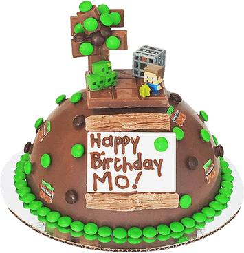 Minecraft Cake PNG