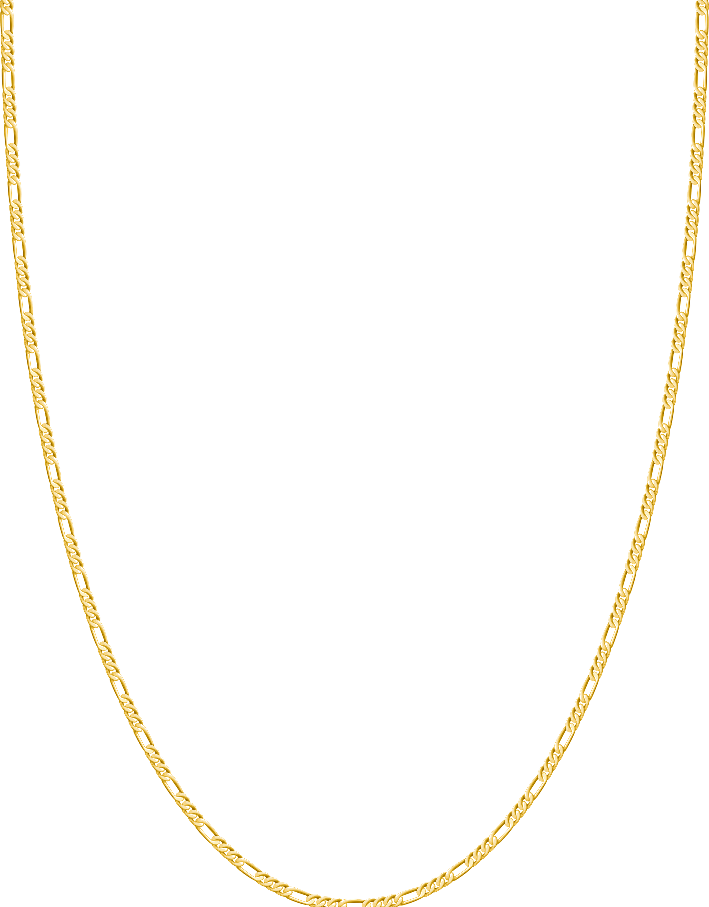 Gold Necklace PNG