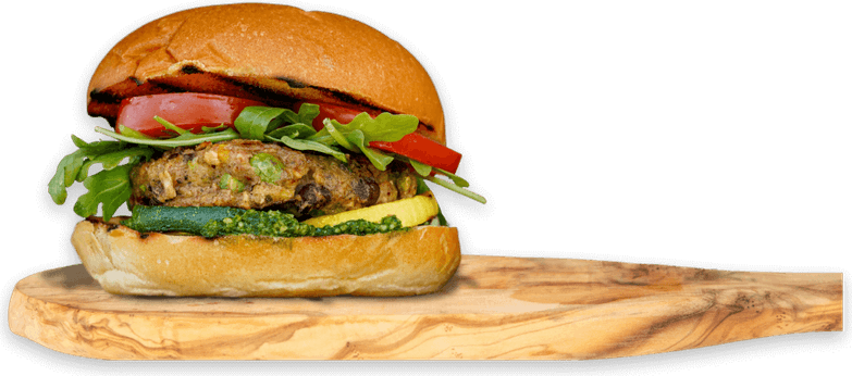 Vegetarian Burger PNG