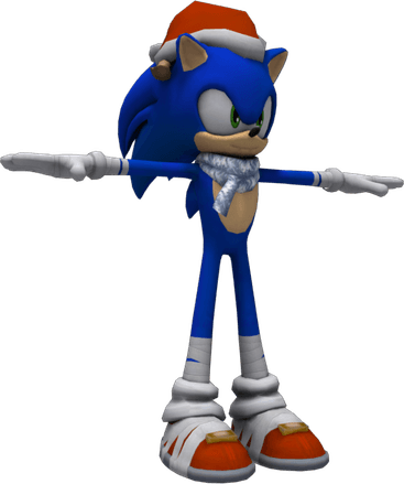 Sonic Christmas PNG