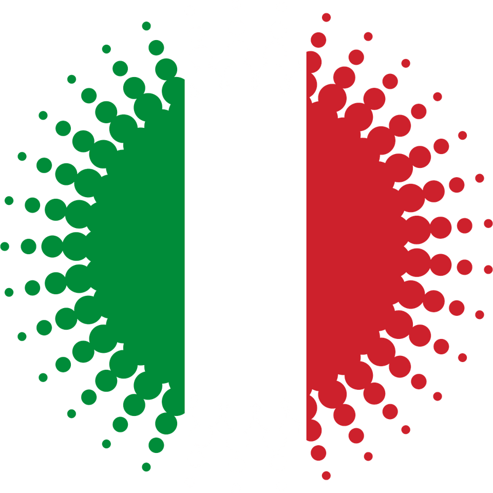 Italian Flag Circle PNG