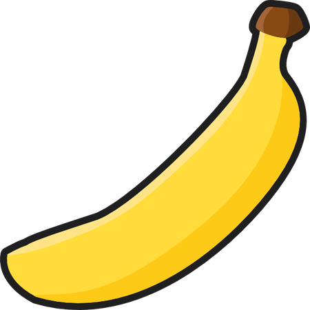 Cartoon Banana PNG