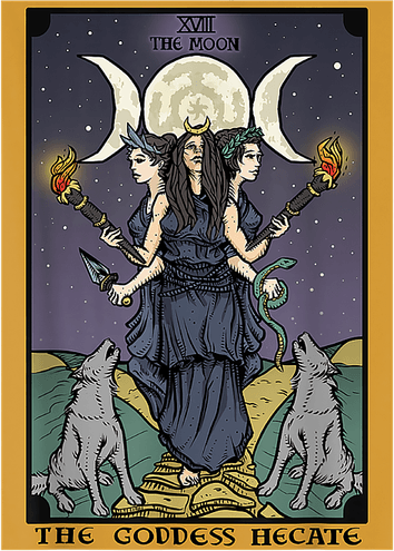 Tarot Moon PNG