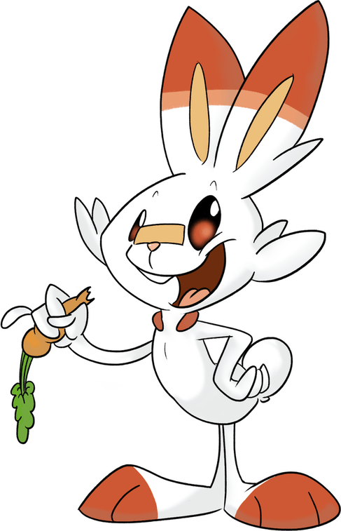 Scorbunny Pokemon PNG