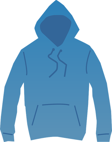 Blue Hoodie PNG