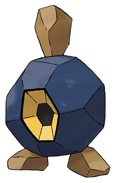 Roggenrola Pokemon PNG