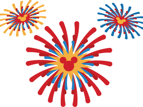Disney Fireworks PNG