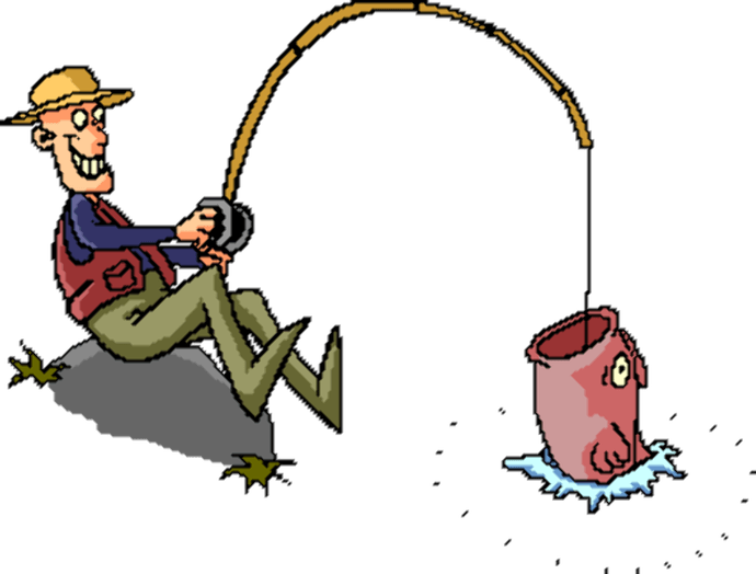 Fishing Cartoon PNG