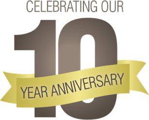 10 Years Anniversary PNG