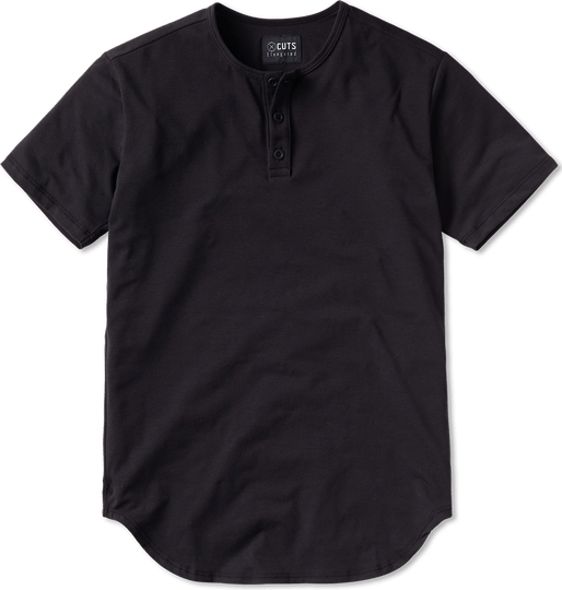 Henley Collar T Shirt PNG