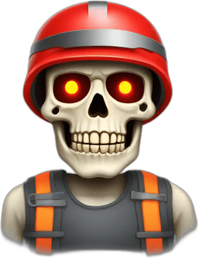 Skeleton Skull PNG
