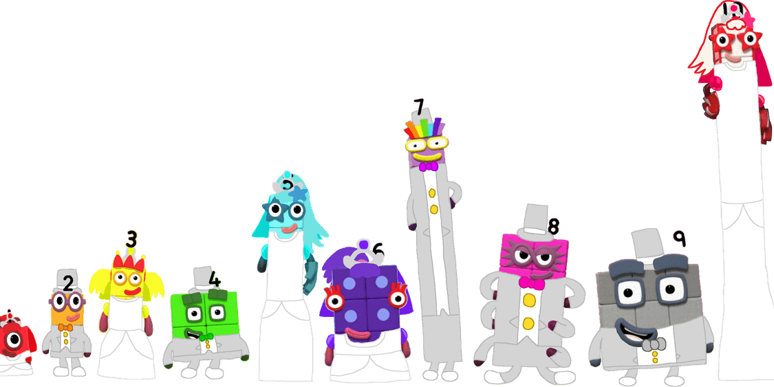 1 To 10 Number PNG