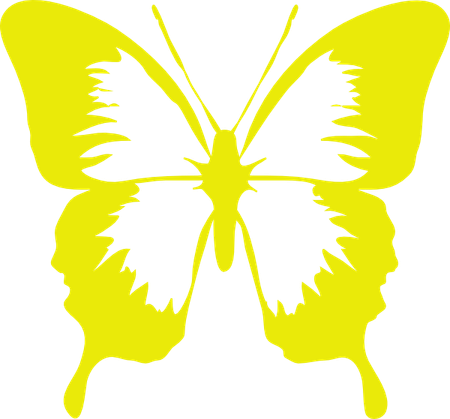 Golden Butterfly PNG
