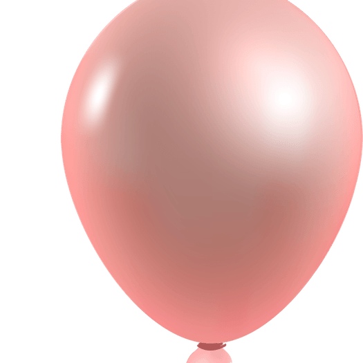 Rose Gold Balloons PNG