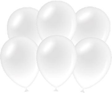 Black And White Balloon PNG