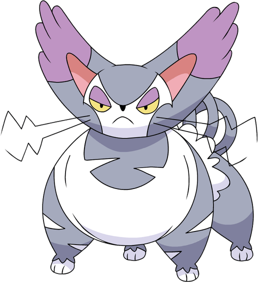 Purugly Pokemon PNG