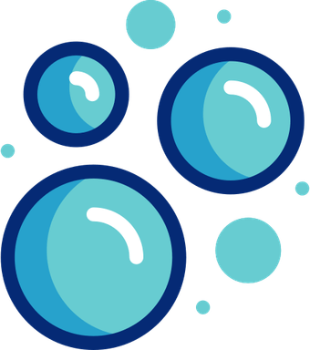 Blue Bubble PNG