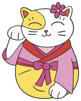 Japanese Lucky Cat PNG