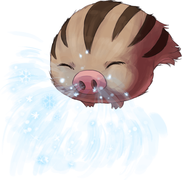 Swinub Pokemon PNG