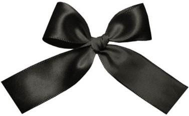 Black Bow PNG