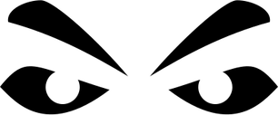 Angry Eyes PNG