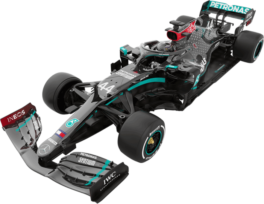 Mercedes F1 Car PNG