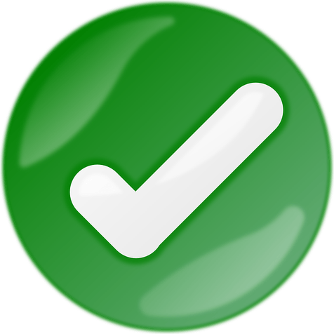 Round Check Mark PNG