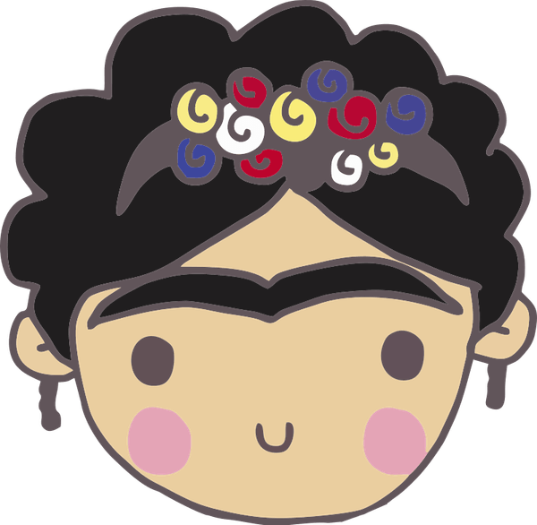 Frida Kahlo Cartoon PNG