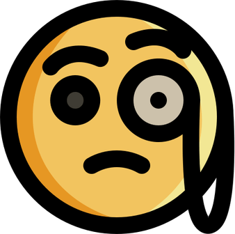 Suspicious Emoji PNG
