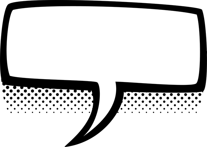 White Speech Bubble PNG