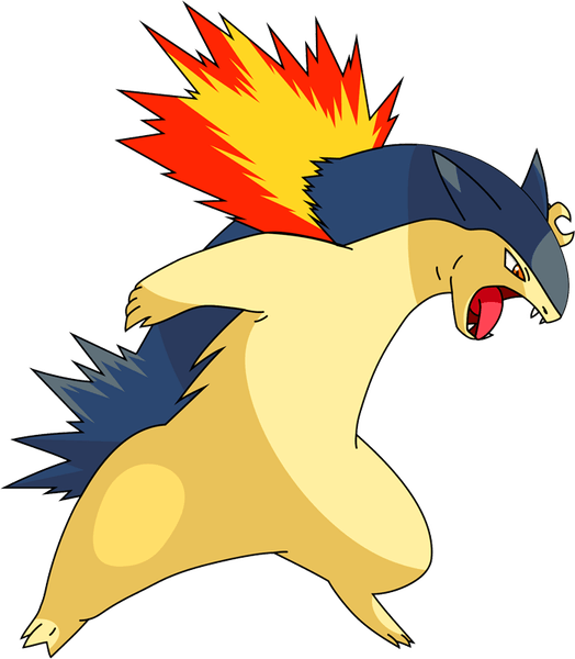 Typhlosion Pokemon PNG