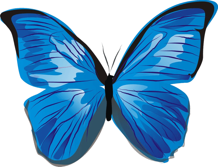 Blue Butterfly PNG