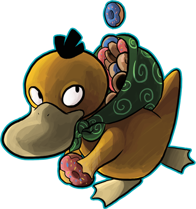 Psyduck Pokemon PNG