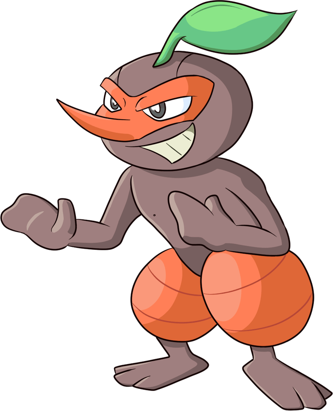 Nuzleaf Pokemon PNG
