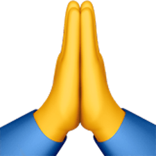 Prayer Hands Emoji PNG