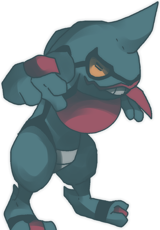 Toxicroak Pokemon PNG