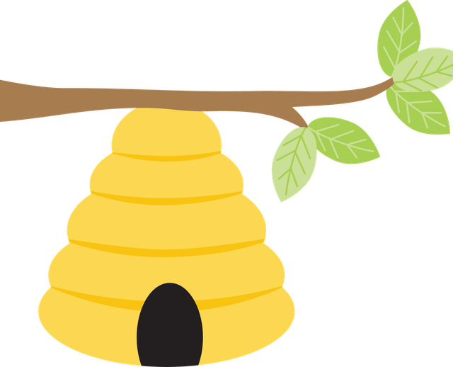 Beehive Cartoon PNG