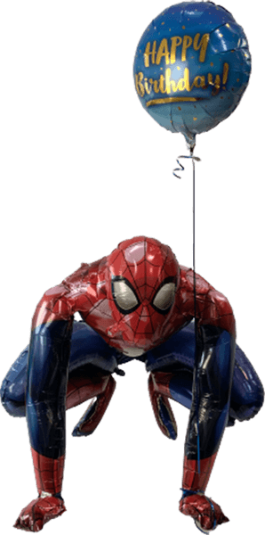 Happy Birthday Spiderman PNG